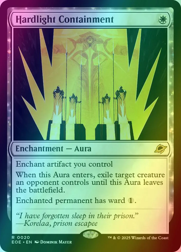 Hardlight Containment [20] [Edge of Eternities] [Foil]