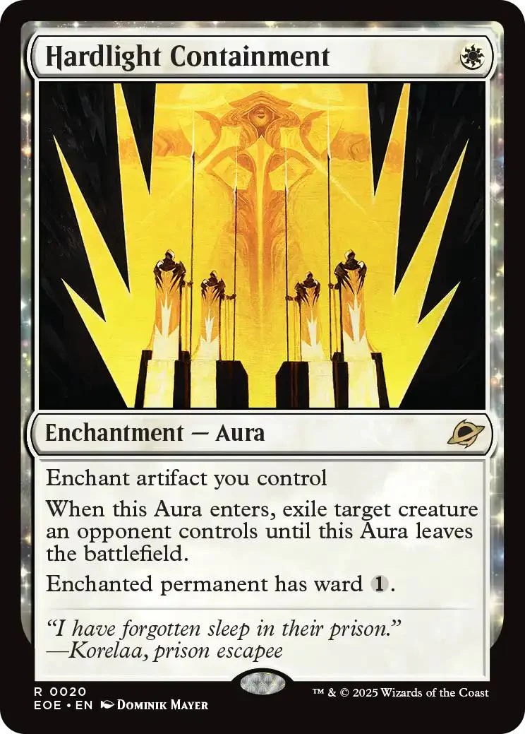 Hardlight Containment [20] [Edge of Eternities] [Non-Foil]