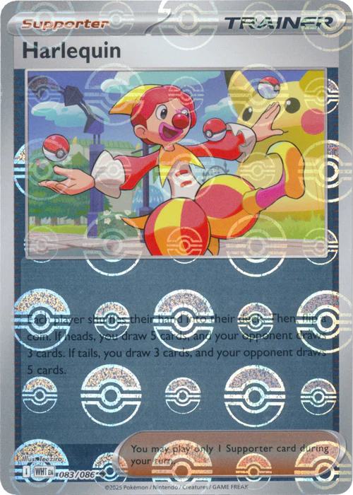 Harlequin - Poké Ball Pattern - 083/086 - Uncommon [sv105w-083] [Reverse Holo]