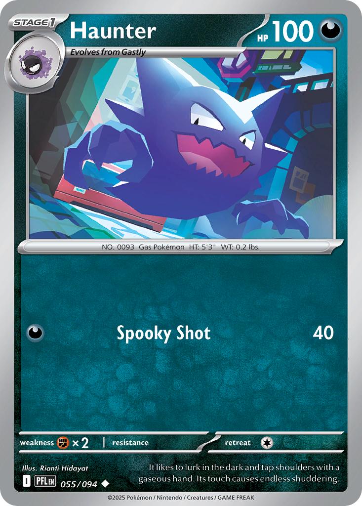 Haunter - 055/094 - Uncommon [me02-055] [Non-Holo]