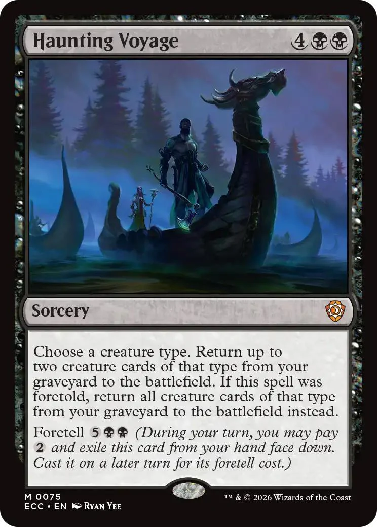 Haunting Voyage [75] [Lorwyn Eclipsed: Commander] [Non-Foil]