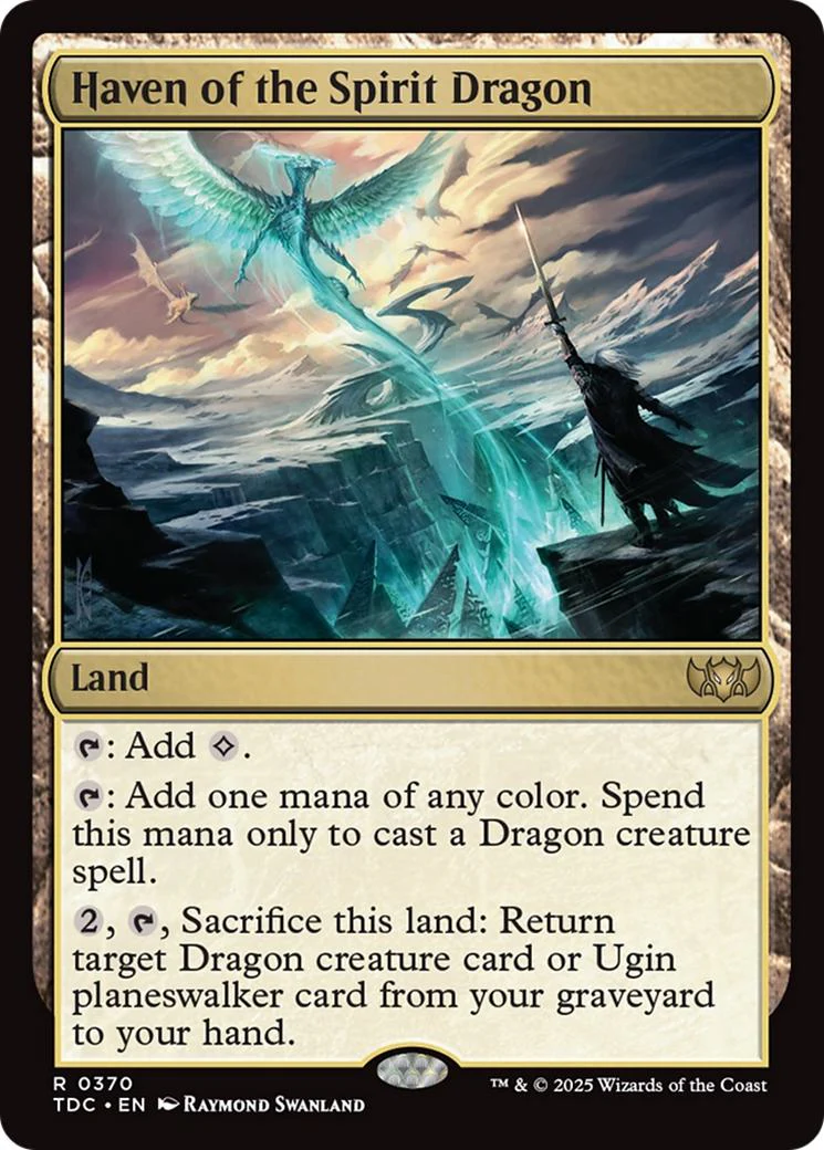 Haven of the Spirit Dragon [370] [Tarkir: Dragonstorm: Commander] [Non-Foil]