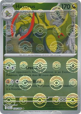 Haxorus - Poké Ball Pattern - 070/086 - Rare [sv105b-070] [Reverse Holo]