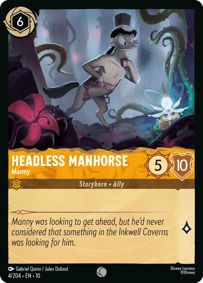 Headless Manhorse - Manny - 4/204 [Whispers in the Well] [Non-Foil]