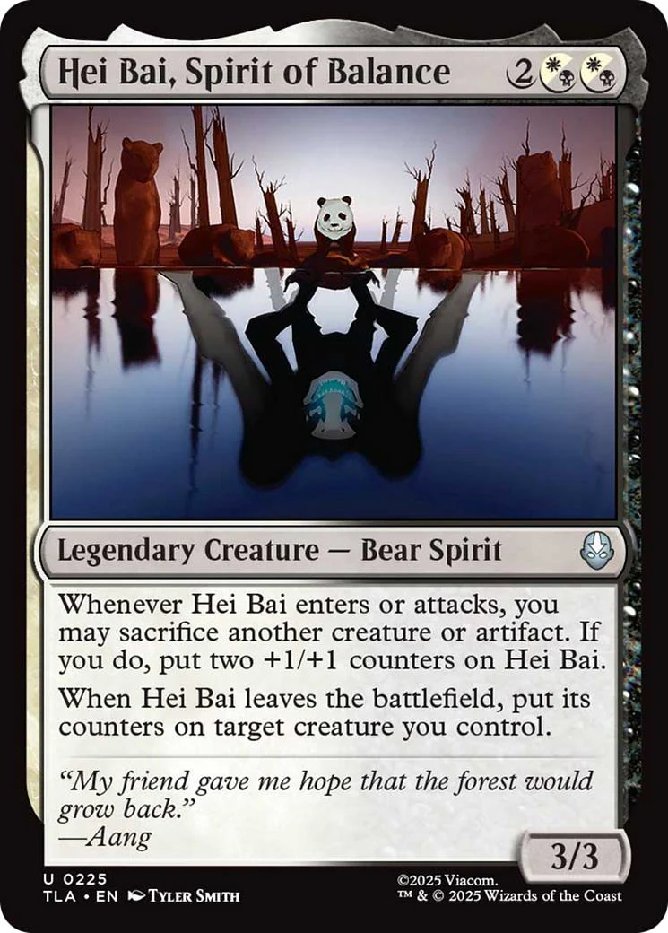 Hei Bai, Spirit of Balance [225] [Avatar: The Last Airbender] [Non-Foil]