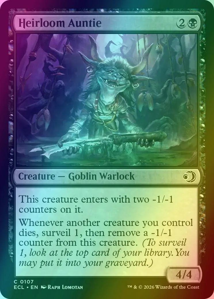 Heirloom Auntie [107] [Lorwyn Eclipsed] [Foil]