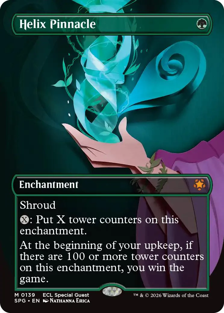 Helix Pinnacle [139] [Borderless] [Special Guests] [Non-Foil]