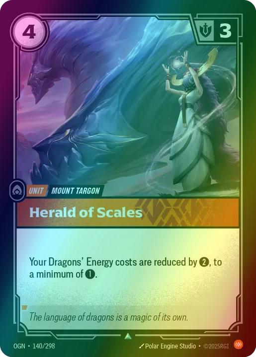 Herald of Scales - 140/298 [Origins] [Foil]