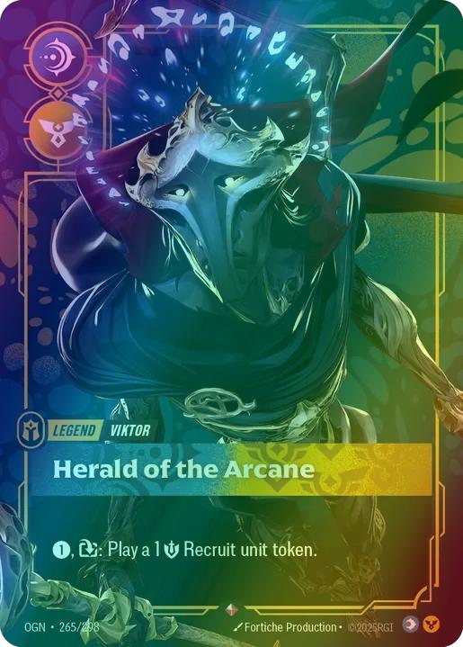 Herald of the Arcane (Viktor) - 265/298 [Origins] [Foil]