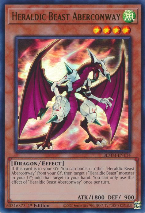 Heraldic Beast Aberconway - BLMM-EN114 - Ultra Rare - 1st Edition