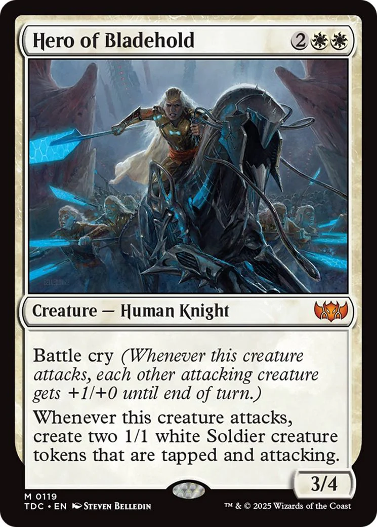 Hero of Bladehold [119] [Tarkir: Dragonstorm: Commander] [Non-Foil]