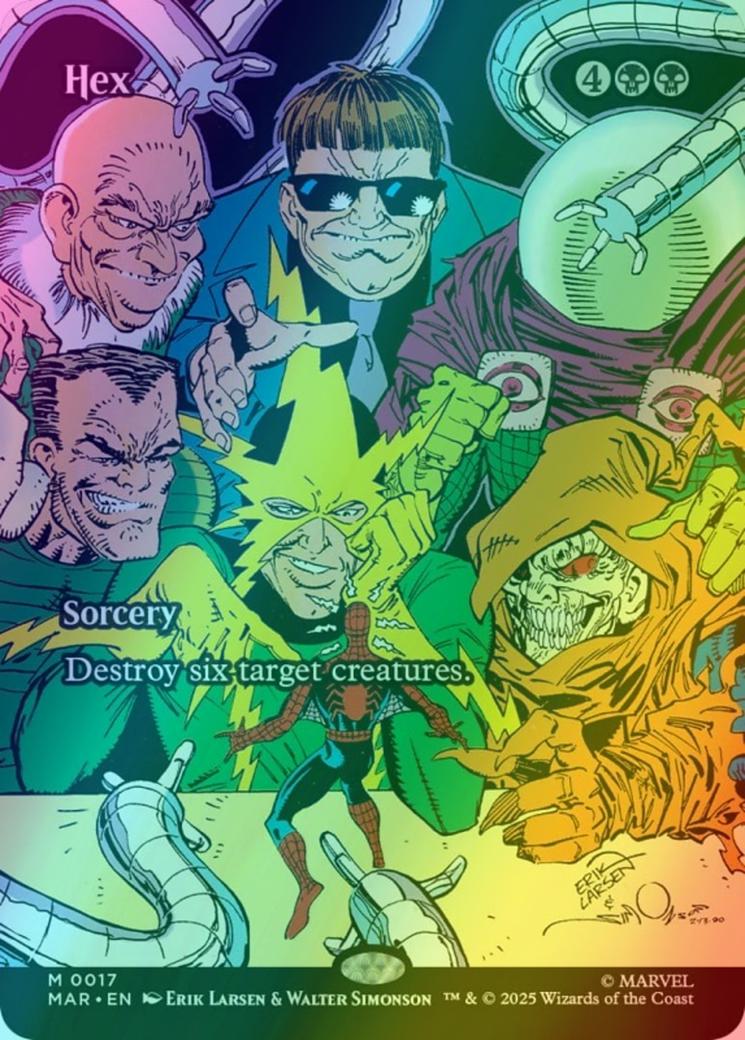 Hex [17] [Borderless] [Source Material] [Marvel Universe] [Foil]