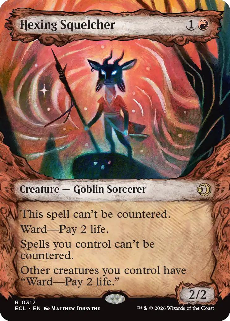 Hexing Squelcher [317] [Fable Frame] [Lorwyn Eclipsed] [Non-Foil]