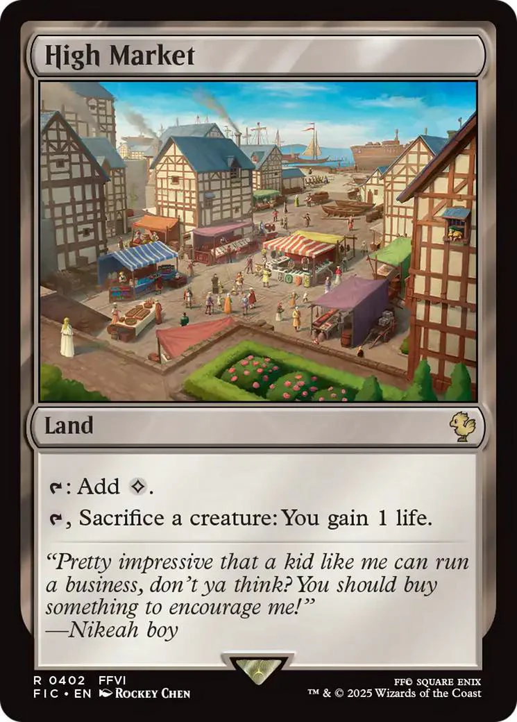 High Market [402] [FINAL FANTASY: Commander] [Non-Foil]