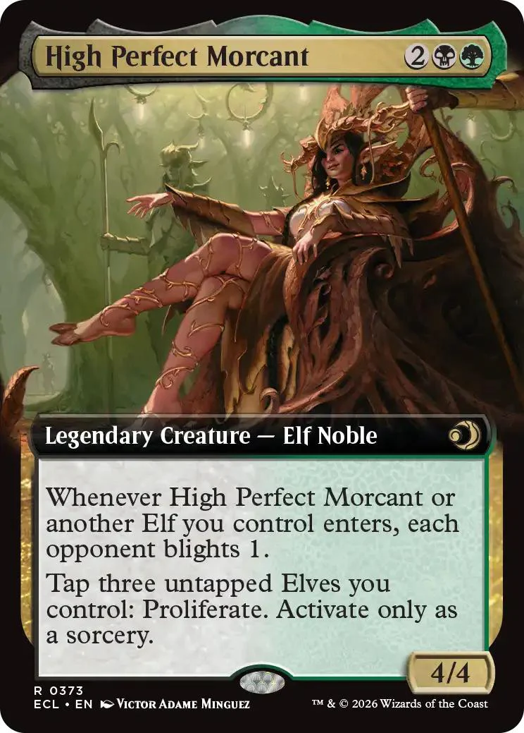 High Perfect Morcant [373] [Extended Art] [Lorwyn Eclipsed] [Non-Foil]