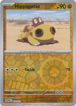 Hippopotas - 052/131 - Common [sv085-052] [Reverse Holo]