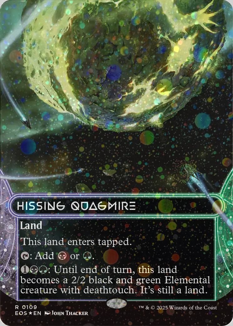 Hissing Quagmire [109] [Borderless] [Edge of Eternities: Stellar Sights] [Galaxy Foil]