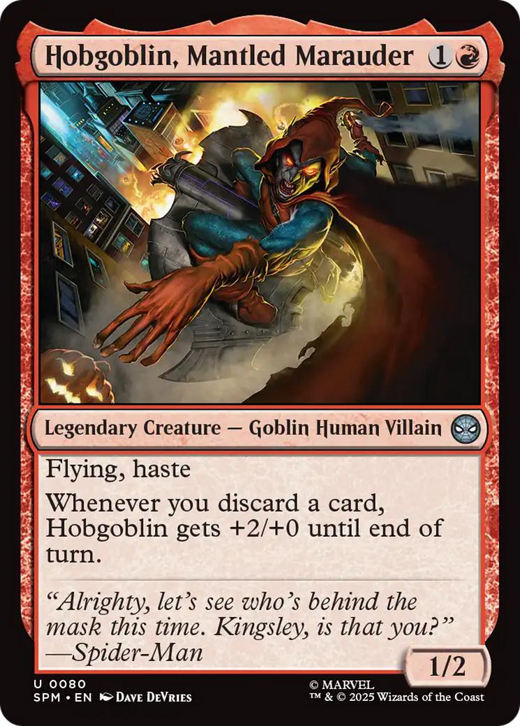 Hobgoblin, Mantled Marauder [80] [Marvel's Spider-Man] [Non-Foil]