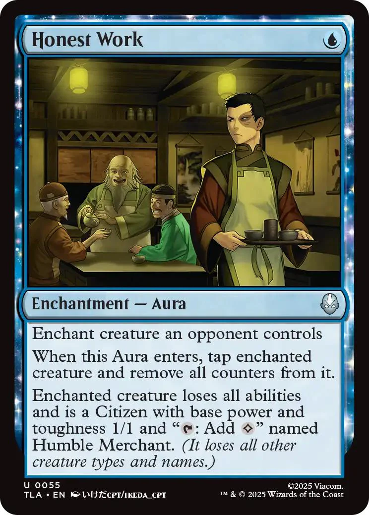 Honest Work [55] [Avatar: The Last Airbender] [Non-Foil]