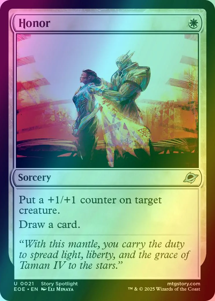Honor [21] [Edge of Eternities] [Foil]