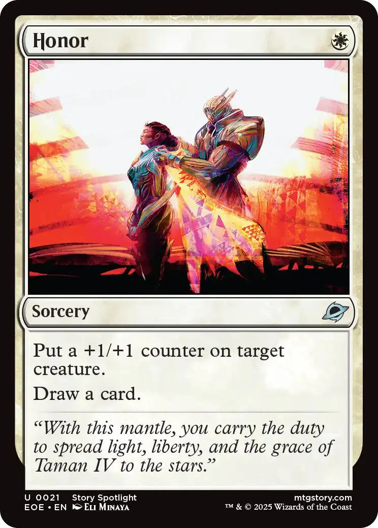 Honor [21] [Edge of Eternities] [Non-Foil]