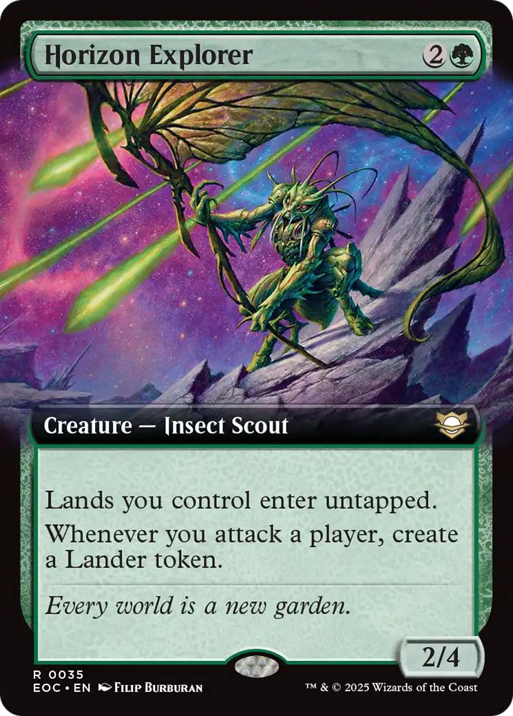 Horizon Explorer [35] [Extended Art] [Edge of Eternities: Commander] [Non-Foil]