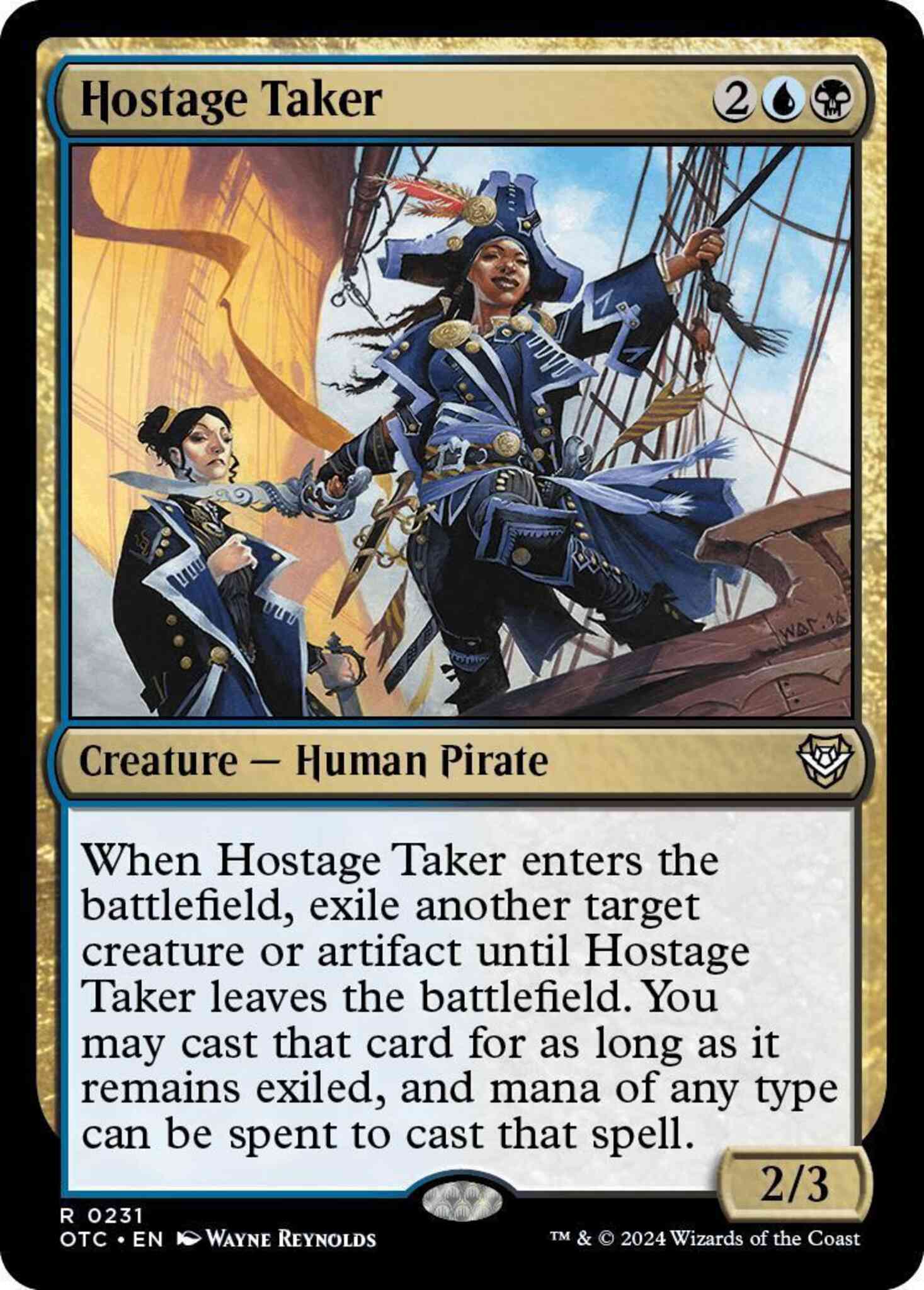 Hostage Taker [231] [Outlaws of Thunder Junction: Commander] [Non-Foil]