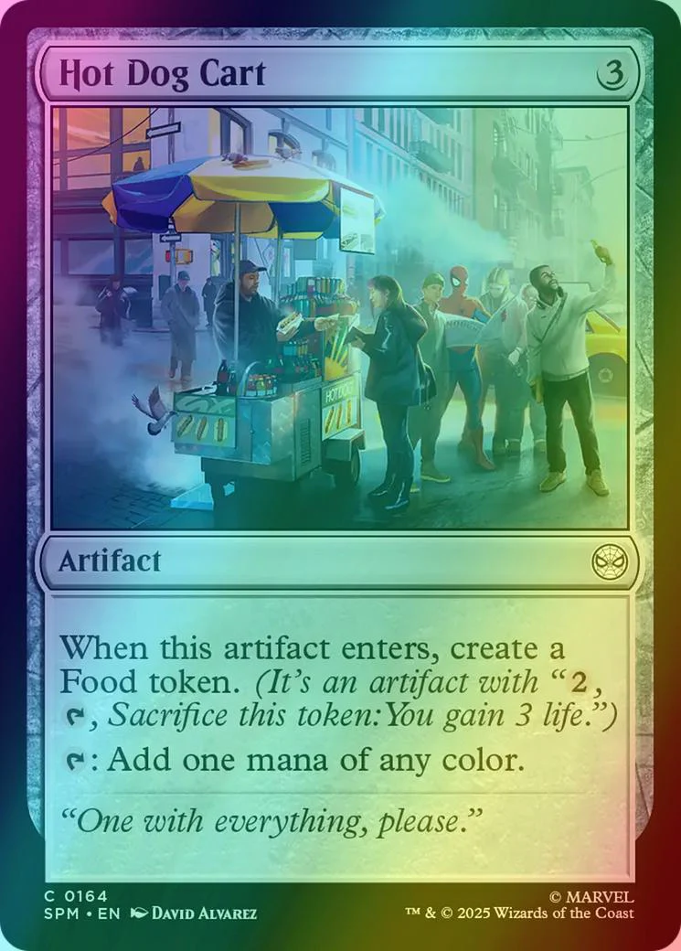 Hot Dog Cart [164] [Marvel's Spider-Man] [Foil]