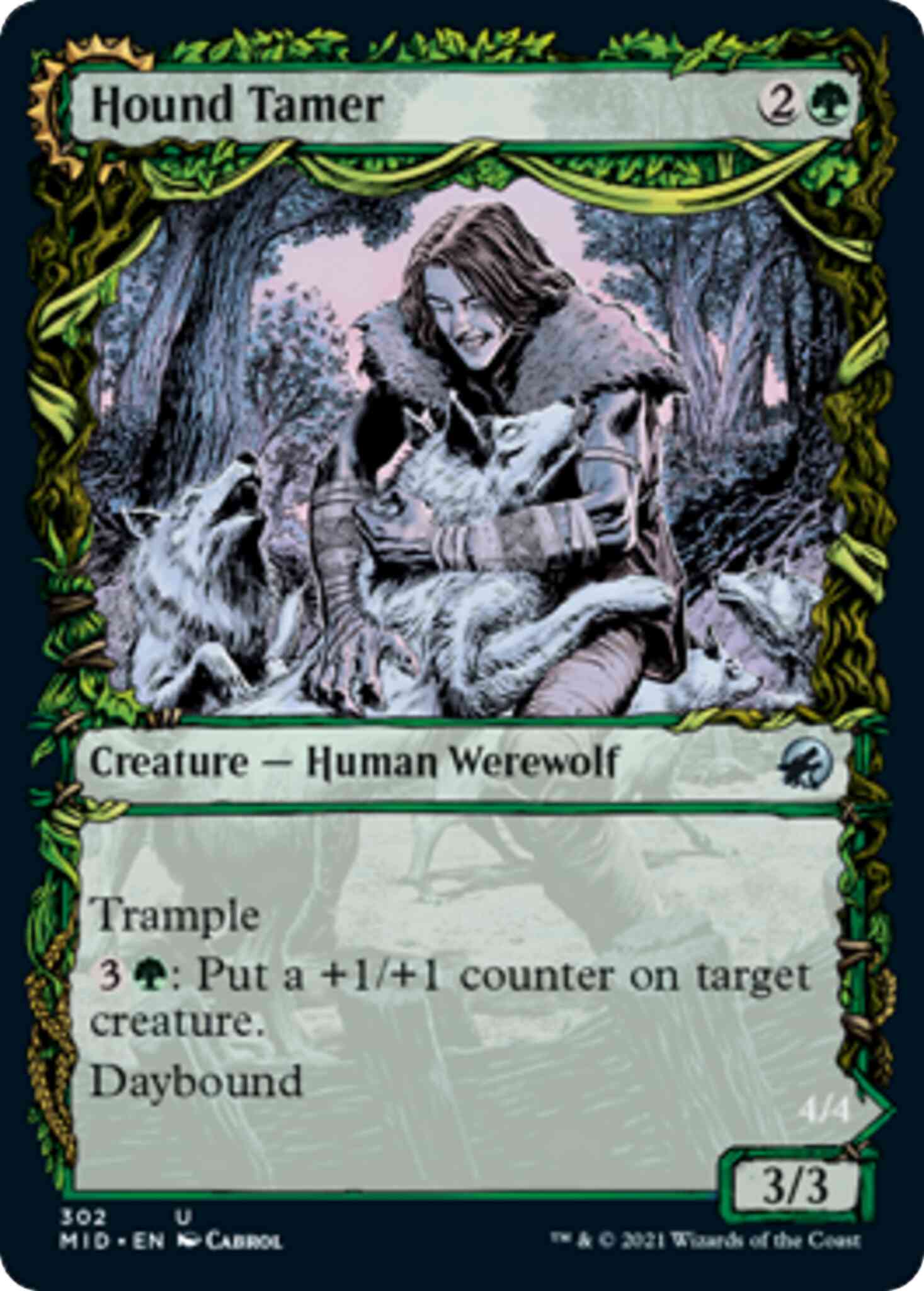 Hound Tamer // Untamed Pup [302] [Equinox Showcase] [Innistrad: Midnight Hunt] [Non-Foil]