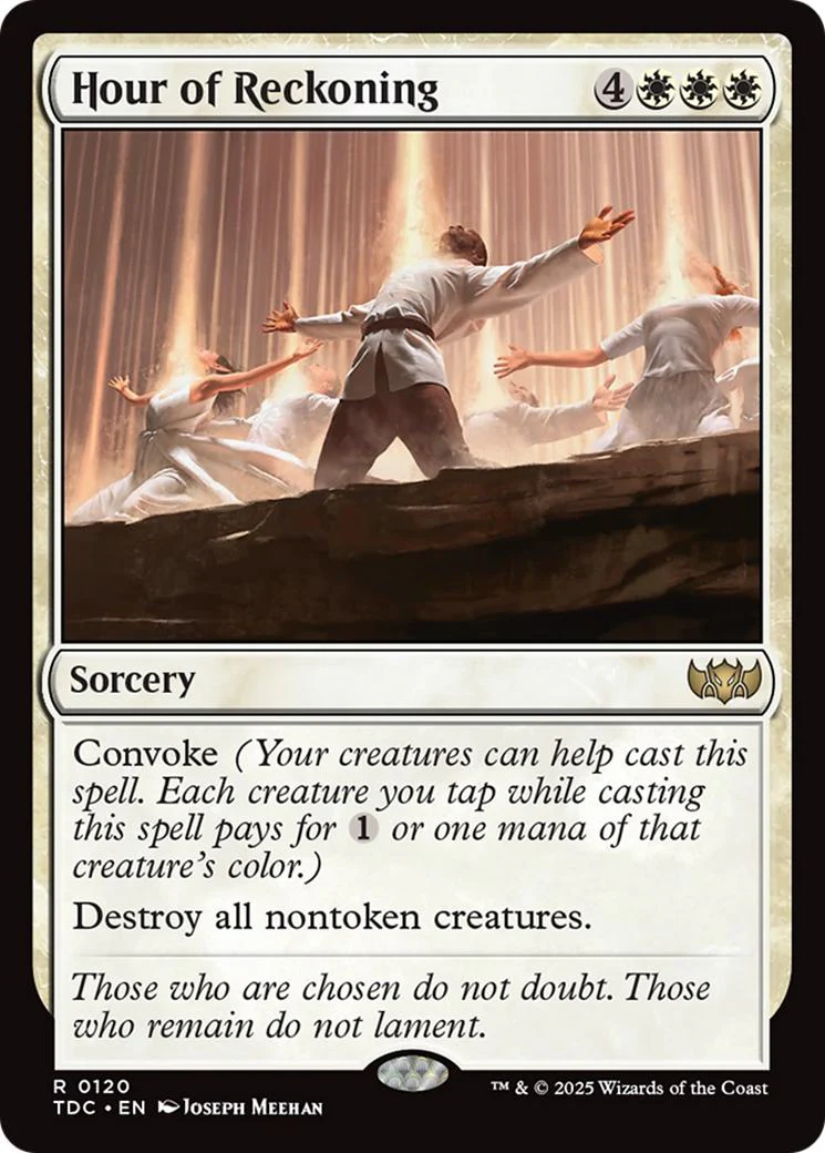 Hour of Reckoning [120] [Tarkir: Dragonstorm: Commander] [Non-Foil]