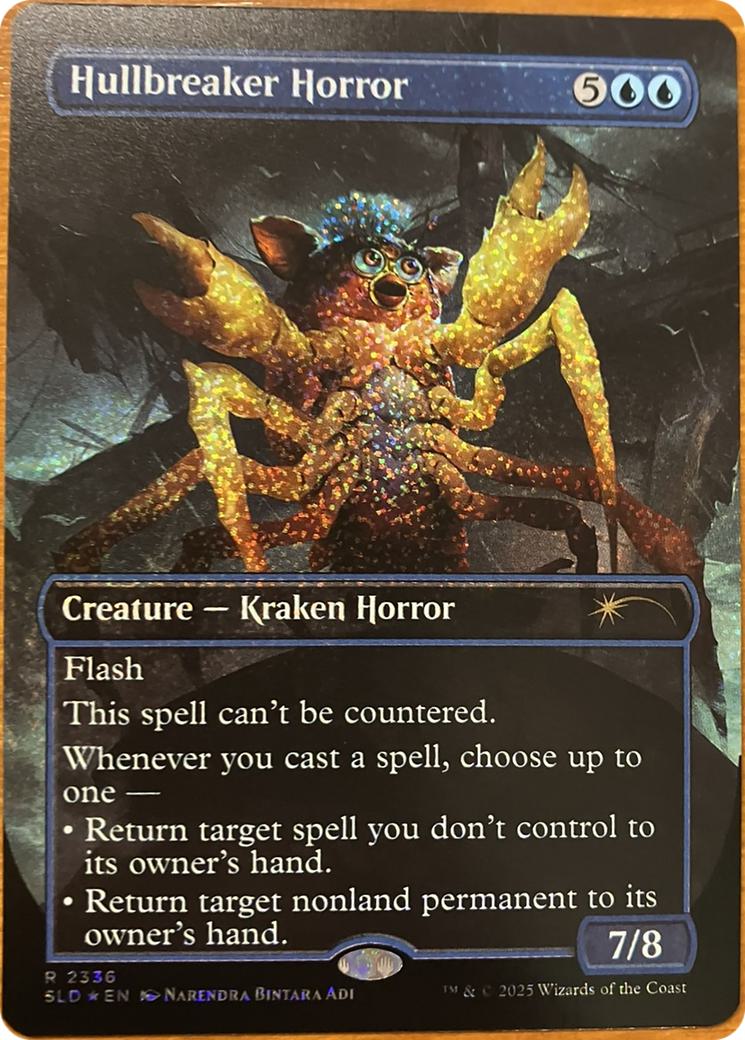 Hullbreaker Horror [2336] [Borderless] [Furby: The OddBodies] [Secret Lair Drop] [Confetti Foil]