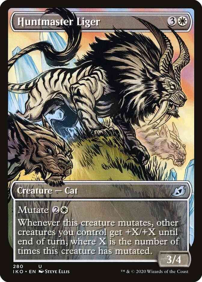 Huntmaster Liger [280] [Alternate Art] [Ikoria: Lair of Behemoths] [Non-Foil]