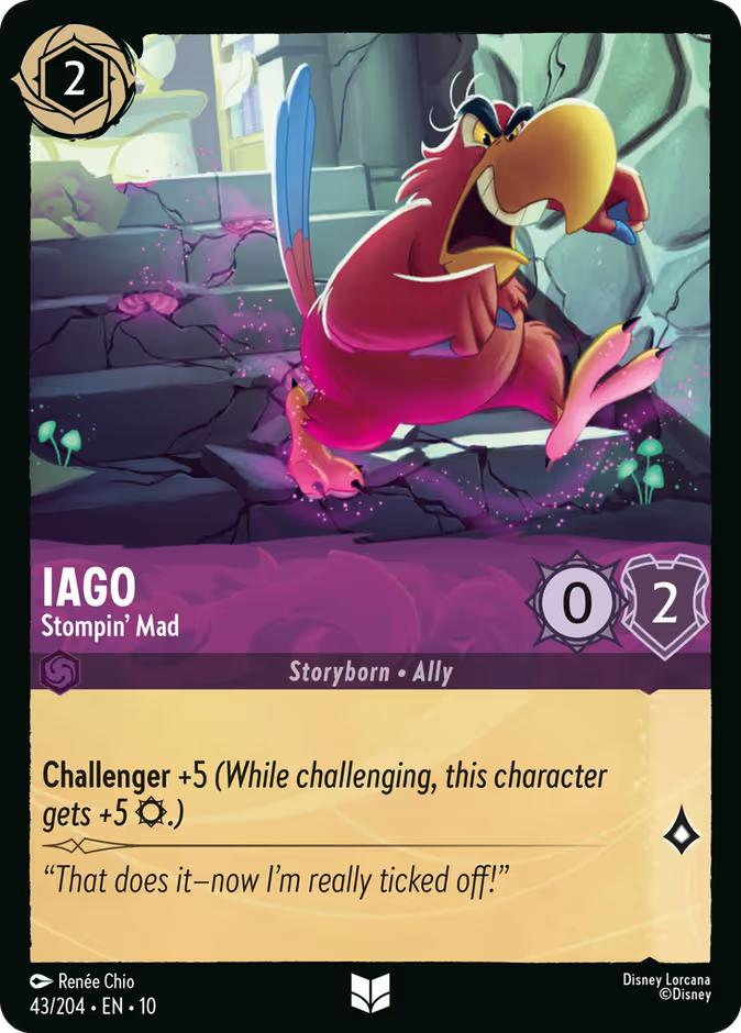 Iago - Stompin' Mad - 43/204 [Whispers in the Well] [Non-Foil]