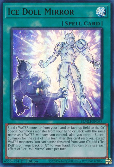 Ice Doll Mirror - BLMM-EN033 - Ultra Rare - 1st Edition
