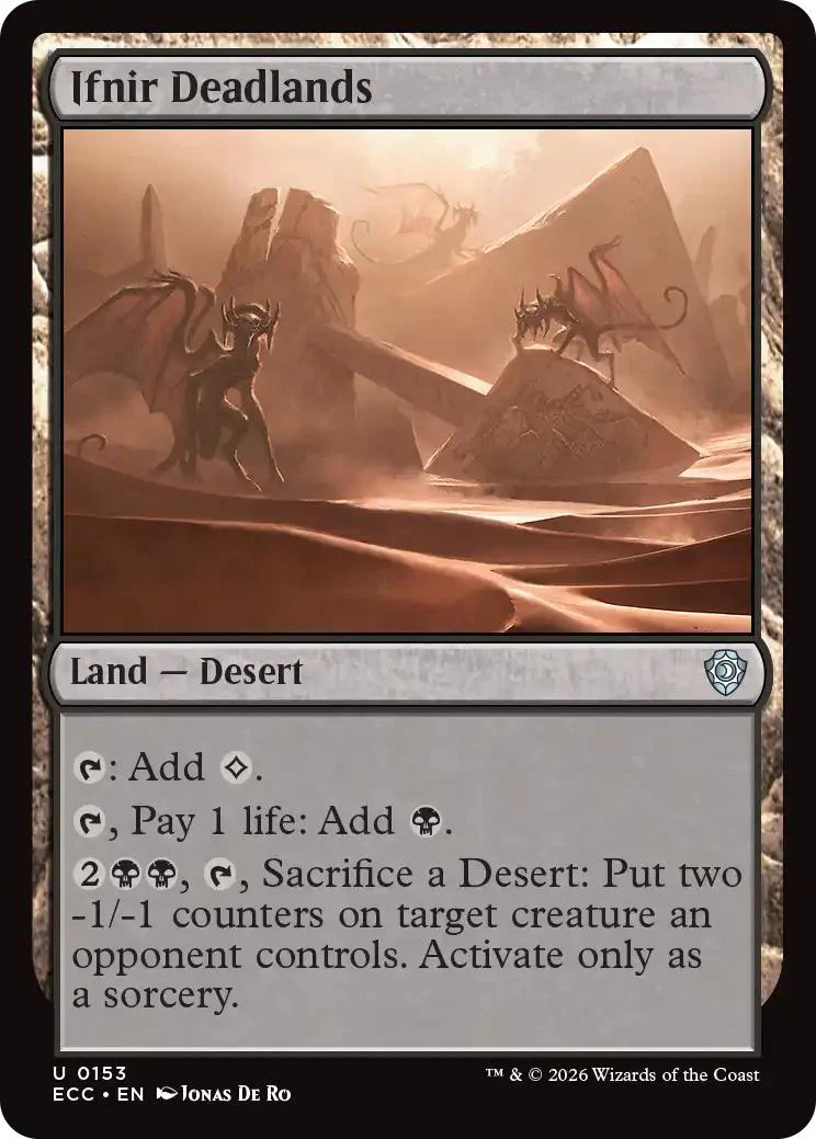 Ifnir Deadlands [153] [Lorwyn Eclipsed: Commander] [Non-Foil]