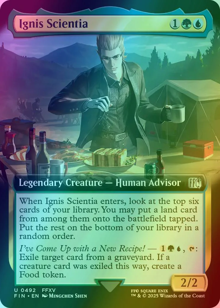 Ignis Scientia [492] [Extended Art] [FINAL FANTASY] [Foil]