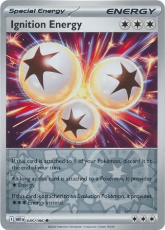 Ignition Energy - 086/086 - Uncommon [sv105w-086] [Reverse Holo]
