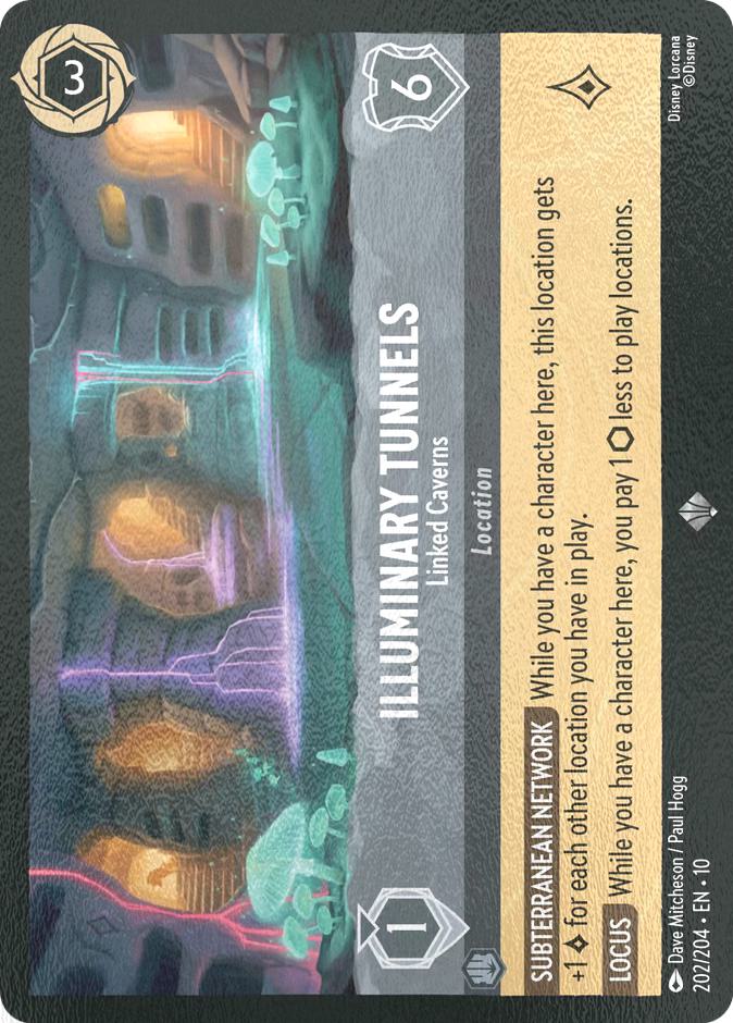 Illuminary Tunnels - Linked Caverns - 202/204 [Whispers in the Well] [Cold Foil]