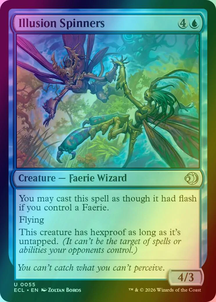 Illusion Spinners [55] [Lorwyn Eclipsed] [Foil]