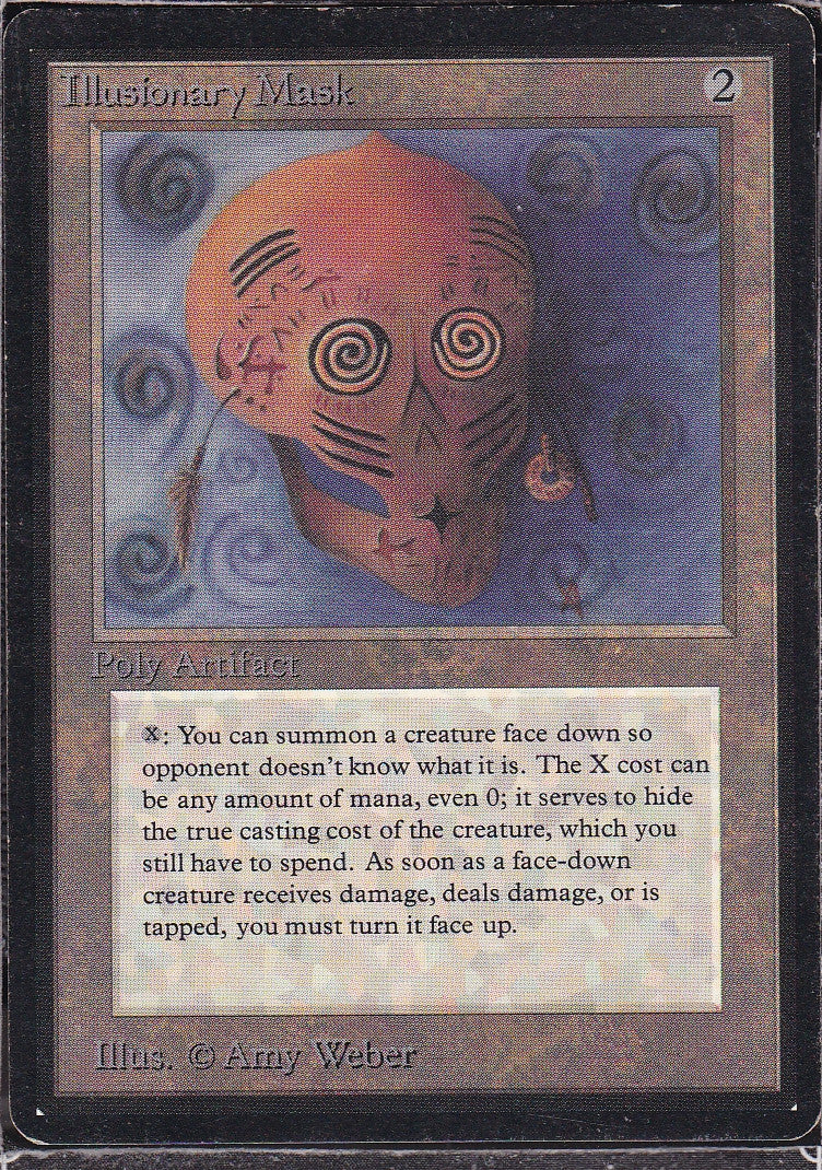 Illusionary Mask - Scan 12210