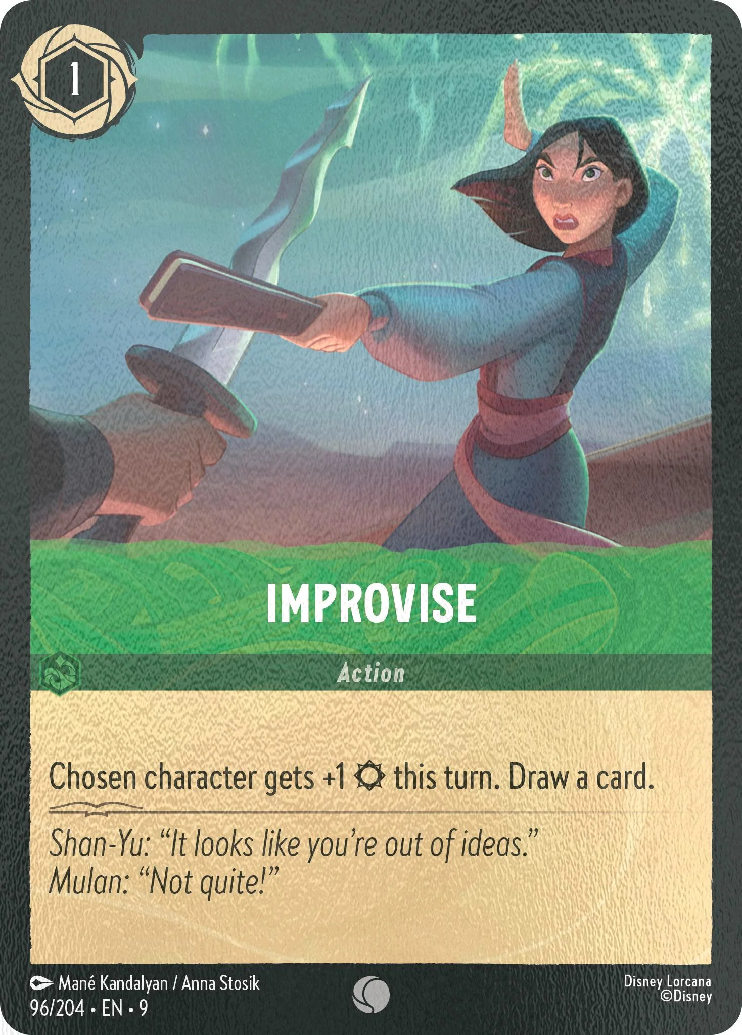 Improvise - 96/204 [Fabled] [Cold Foil]