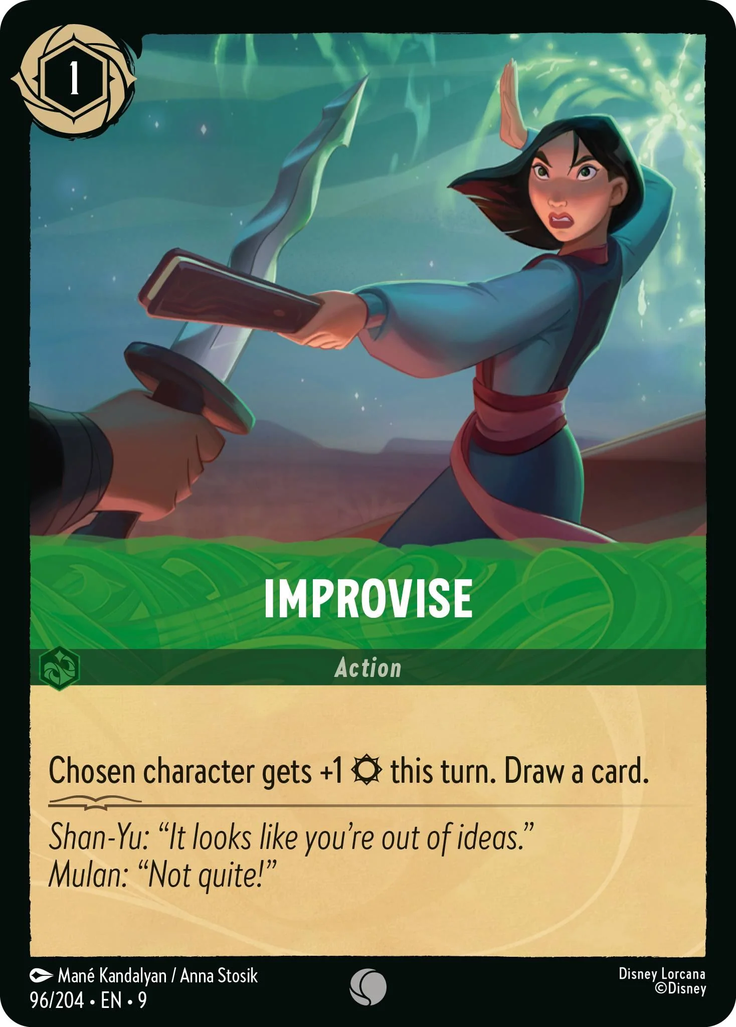 Improvise - 96/204 [Fabled] [Non-Foil]