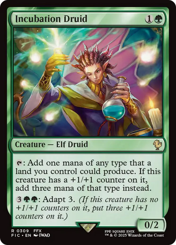 Incubation Druid [309] [FINAL FANTASY: Commander] [Non-Foil]