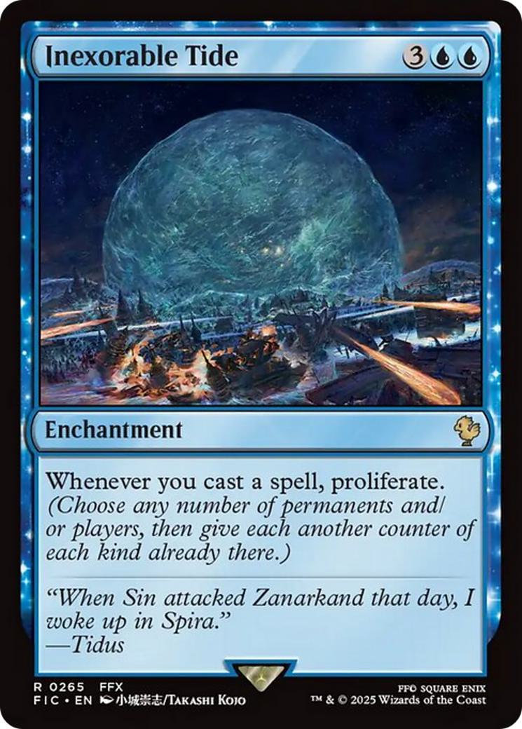 Inexorable Tide [265] [FINAL FANTASY: Commander] [Non-Foil]