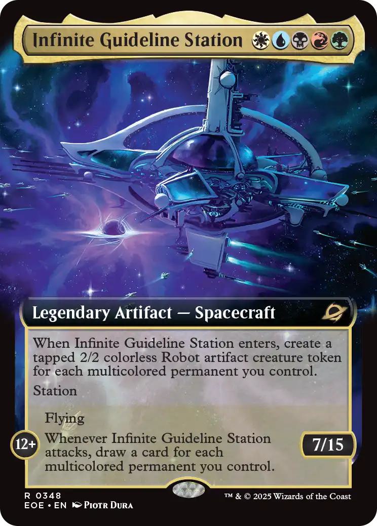 Infinite Guideline Station [348] [Extended Art] [Edge of Eternities] [Non-Foil]