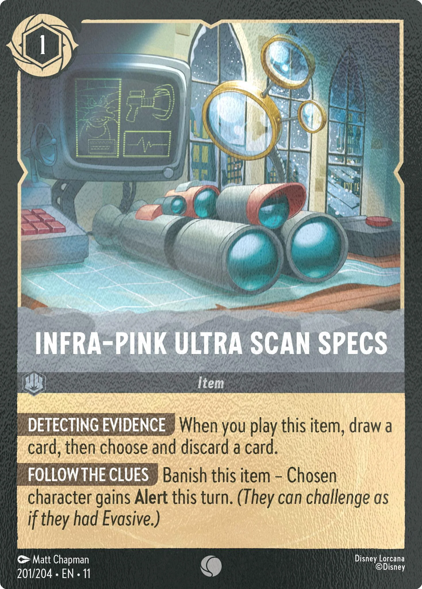Infra-Pink Ultra Scan Specs - 201/204 [Winterspell] [Cold Foil]