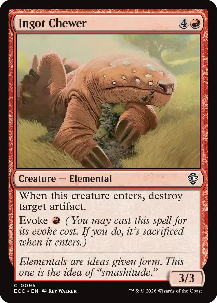 Ingot Chewer [95] [Lorwyn Eclipsed: Commander] [Non-Foil]