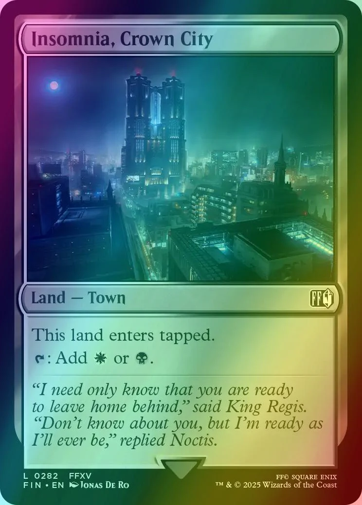 Insomnia, Crown City [282] [FINAL FANTASY] [Foil]