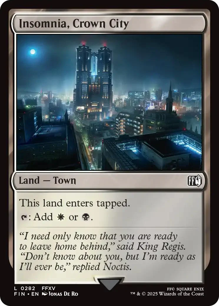Insomnia, Crown City [282] [FINAL FANTASY] [Non-Foil]