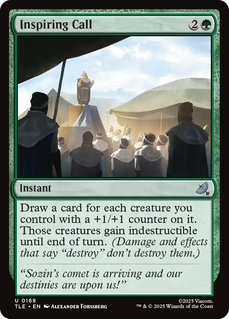 Inspiring Call [168] [Avatar: The Last Airbender Eternal] [Non-Foil]